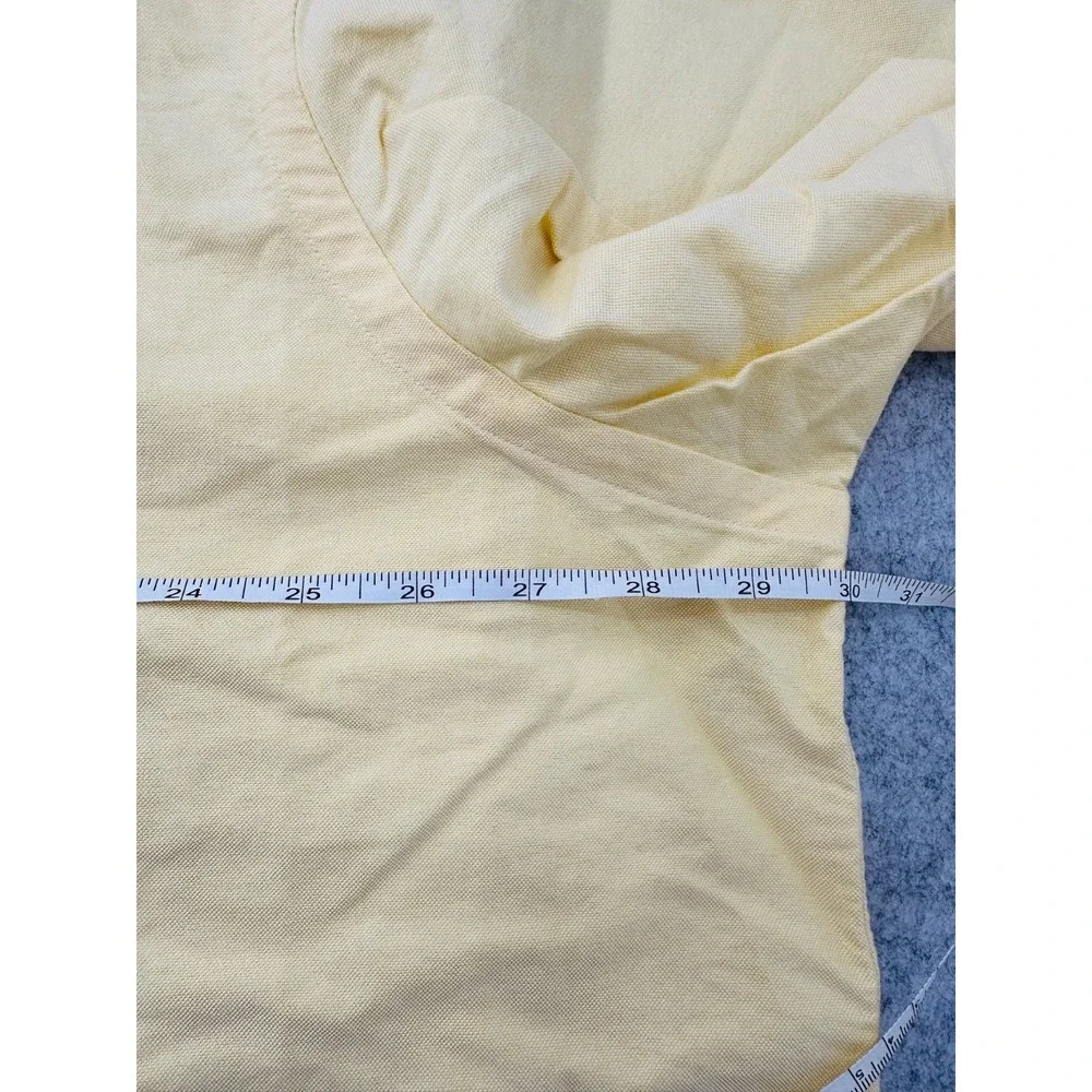 POLO Ralph Lauren Button Down Shirt Yellow Short Sleeve Oxford Men's 2X Big NWT